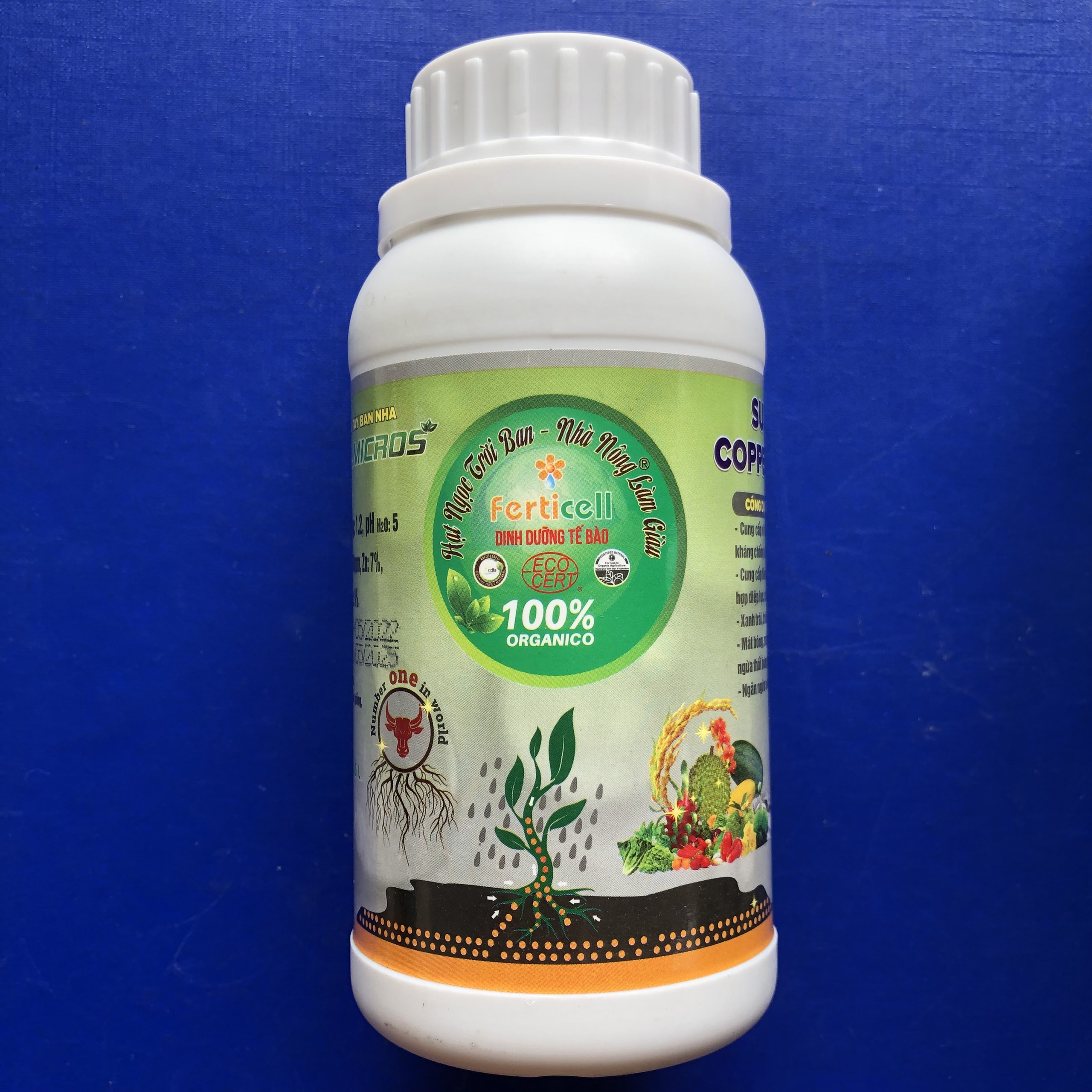 Super Organic Copper Mg Zn FerticellVN